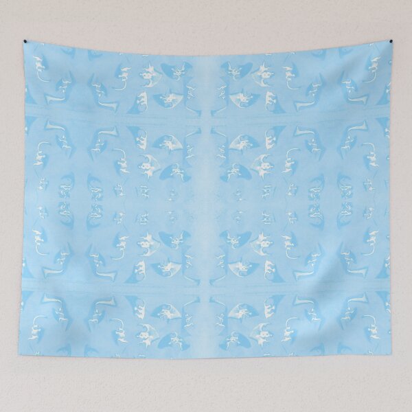 Item preview, Love Your Uniqueness, Plump Lips & Noses, Francesco Bartolozzi Blue White designed and sold by SpiritGifts.