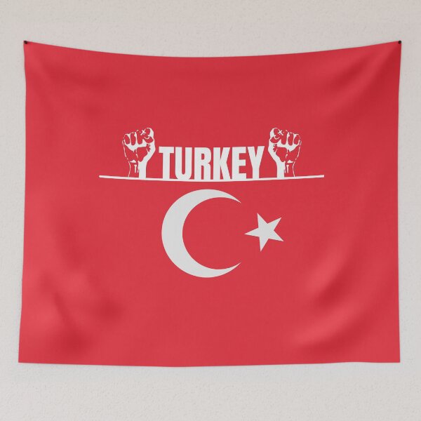 Item preview, Turkey Flag ,Turkey National Pride designed and sold by AMINE  ★★★★★.