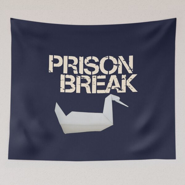 Item preview, Prison Break Text and Swan designed and sold by hashtagFofa.