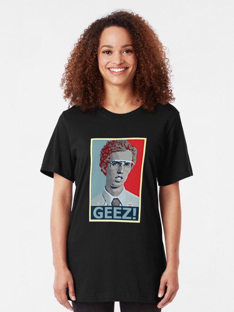 Alternate view of Napoleon Dynamite Slim Fit T-Shirt