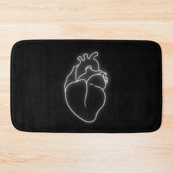 Item preview, Black Neon Heart Design  designed and sold by Niekvs.
