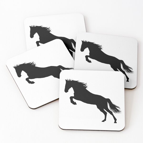 Item preview, Horse jumping silhouette designed and sold by Erica Creutz.
