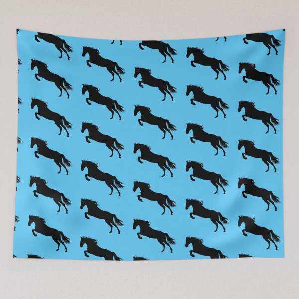 Item preview, Horse jumping silhouette designed and sold by Erica Creutz.
