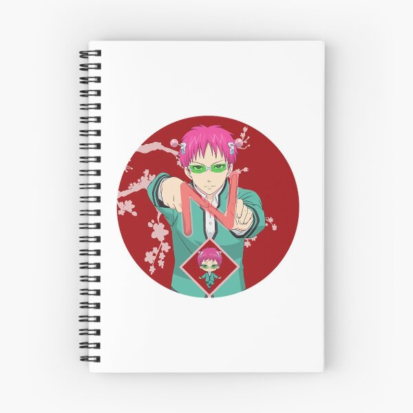 Item preview, The Disastrous Life of Saiki K. - Saiki Kusuo - Red Circle  designed and sold by ShirleyShrum.