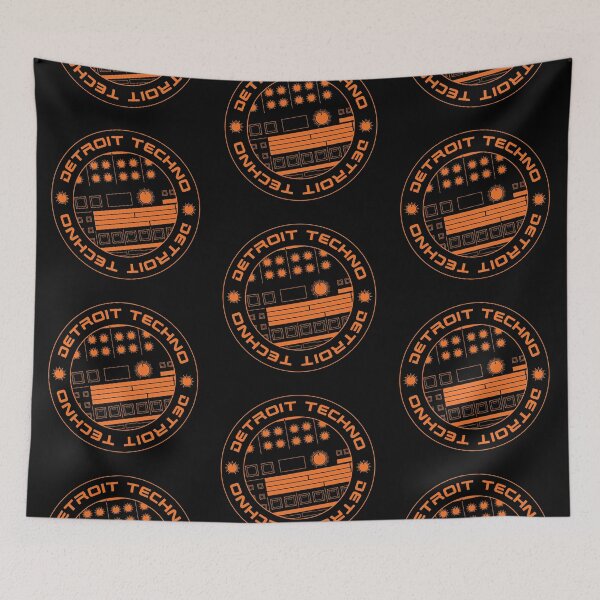 Item preview, 909 Drum Machine Graphic: Detroit Techno designed and sold by AtomicMalibu.