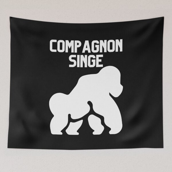 Item preview, Fellow Ape (French) - Compagnon Singe designed and sold by CaitU.