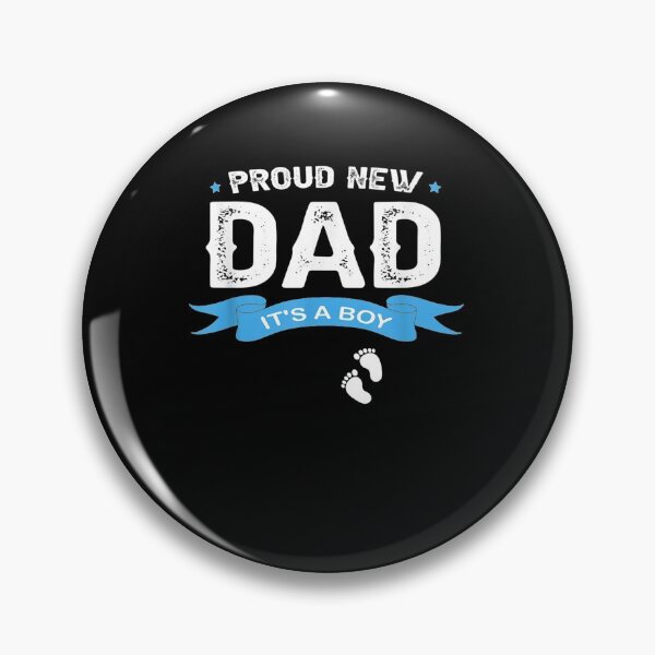 Artikelvorschau, Proud New Dad It's A Boy Cute Father Day Gift Gender Reveal entworfen und verkauft von mchargue12.