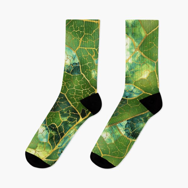 Item preview, Green Marble Leaf designed and sold by k9printart.