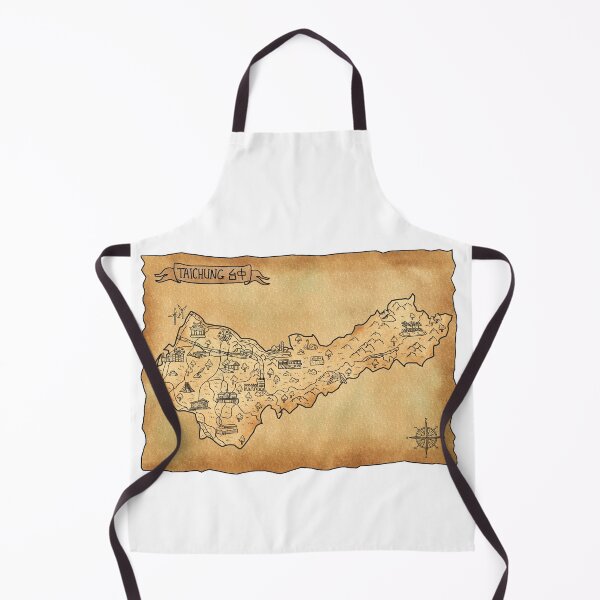 Item preview, Digital Vintage Map of Taichung (台中地圖) designed and sold by Sheridan T.