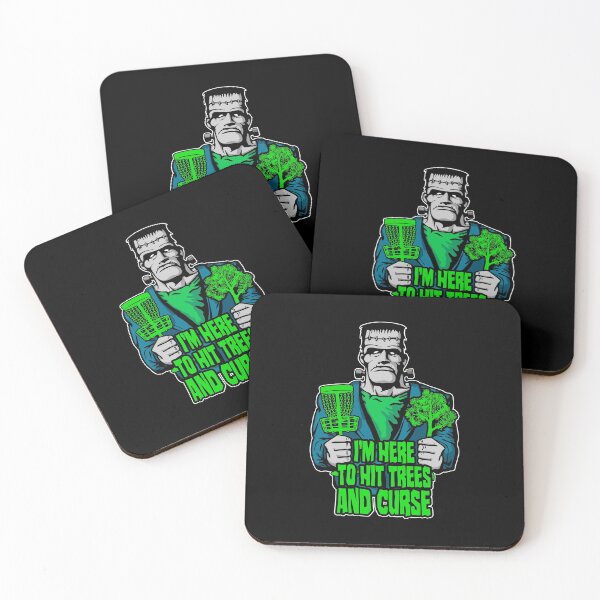 Item preview, I'm Here To Hit Trees and Curse Frankenstein Disc Golf designed and sold by GrandeDuc.