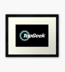 Top Geek Framed Print