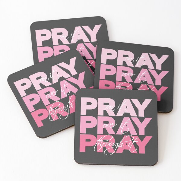 Item preview, Pray on it,Pray over it,Pray through it designed and sold by NewLeeRich.
