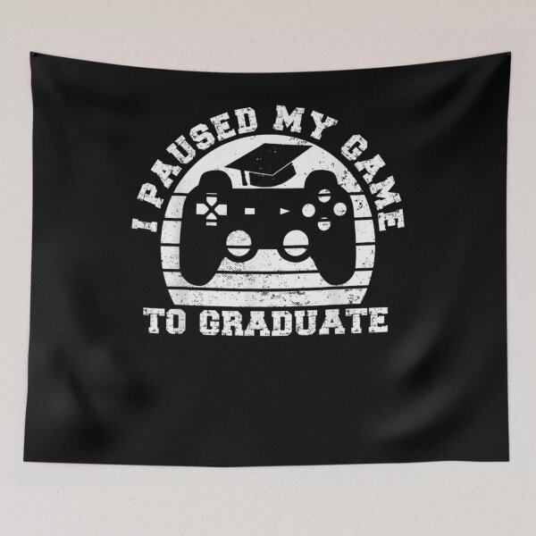 Item preview, Funny Graduation 2021 Gamer I Paused My Game To Graduate Gift  designed and sold by sheilase.