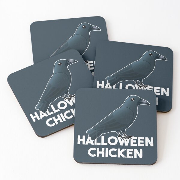 Item preview, Halloween Chicken: Crow Proper Animal Name designed and sold by Happy Puppy Print On Demand.