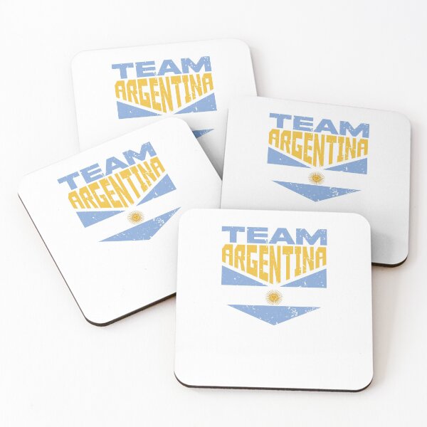 Item preview, Team Argentina Distressed Flag, Vintage Supporter designed and sold by ramenrose.