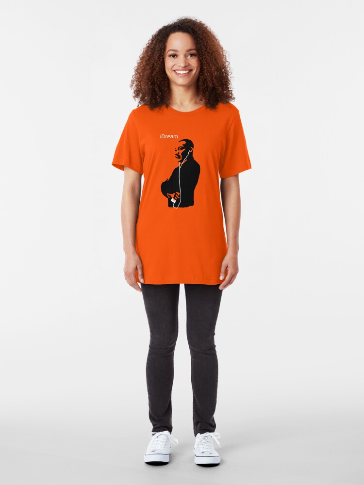 Alternate view of iDream - Martin Luther King Slim Fit T-Shirt