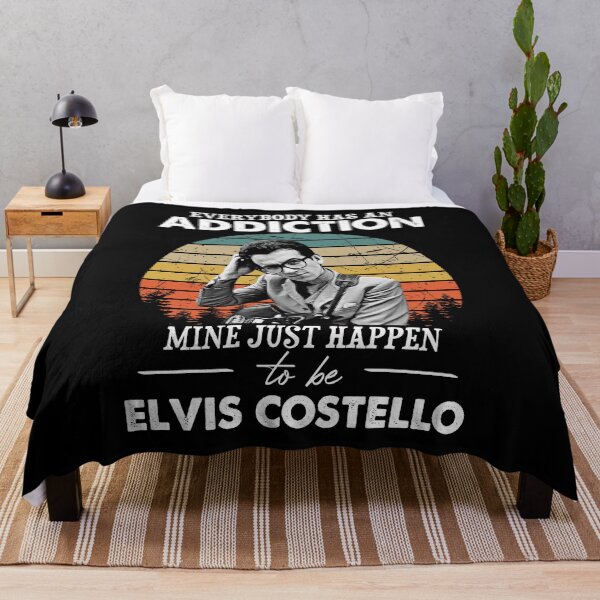 Item preview, Everybody Has An Addiction Mine Just Happens To Be Elvis Costello designed and sold by MohammedWard.