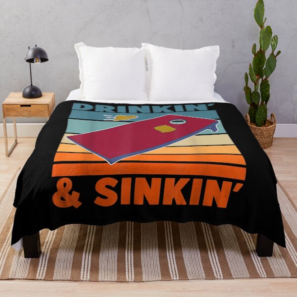 Item preview, Drinkin And Sinkin Funny Cornhole Apparel For Best Corn Hole Gift  designed and sold by mchargue12.