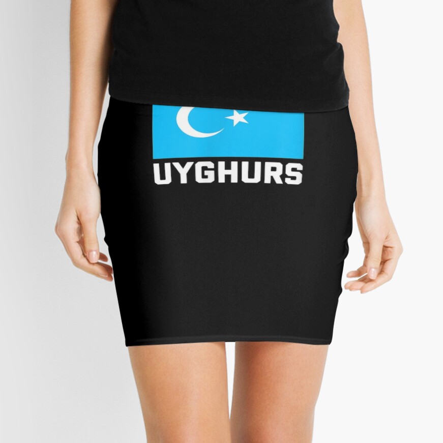 Discover East Turkestan Flag Free Uyghurs Gift  Mini Skirt