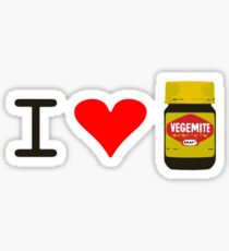 I Love Vegemite Sticker