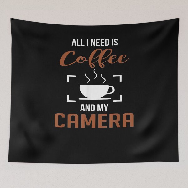 Item preview, All I Need Is Coffee And My Camera Photographer Gift  designed and sold by sheilase.