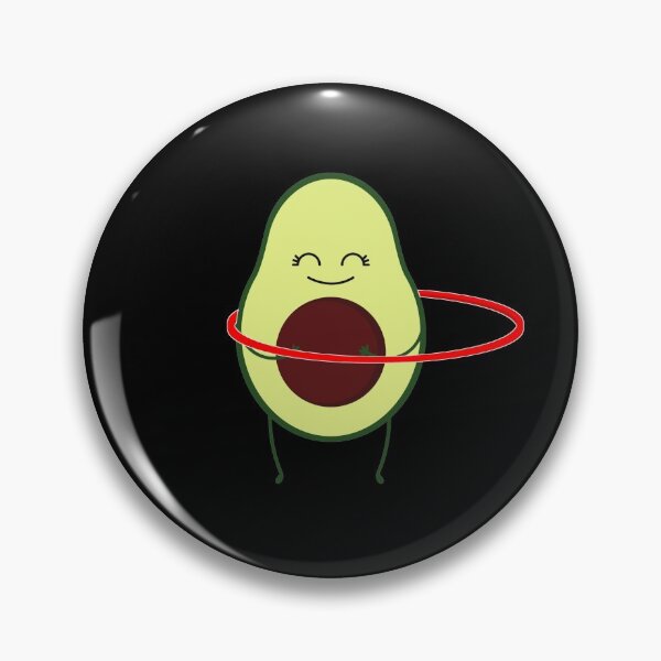Item preview, Hula Hoop Avocado designed and sold by Luna Garcia.