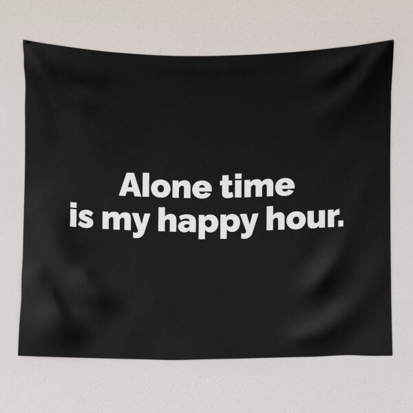 Item preview, Alone time is my happy hour designed and sold by 23mangoes.