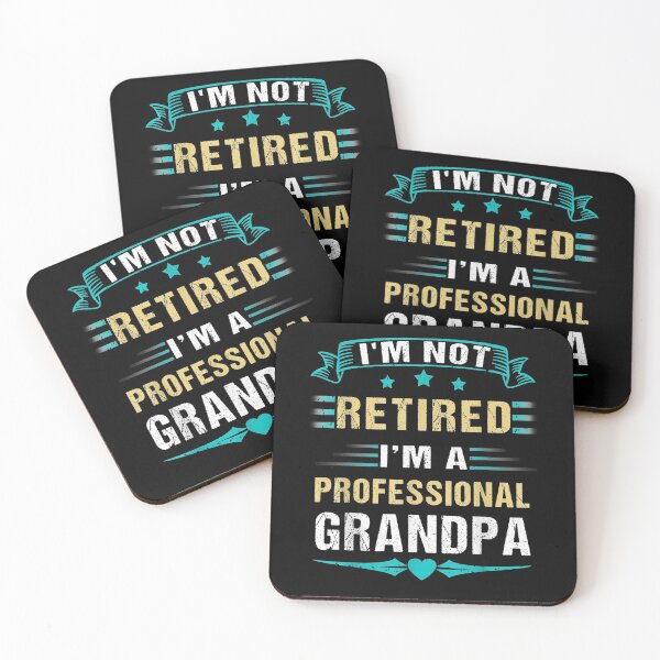 Item preview, Vintage I'm Not Retired A Professional Grandpa Fathers Day Gift  designed and sold by mchargue12.