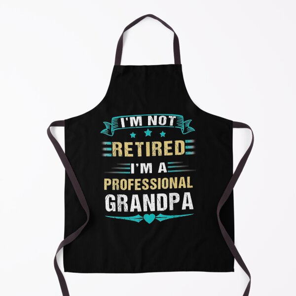 Aperçu de l'œuvre Vintage I'm Not Retired A Professional Grandpa Fathers Day Gift  créée et vendue par mchargue12.