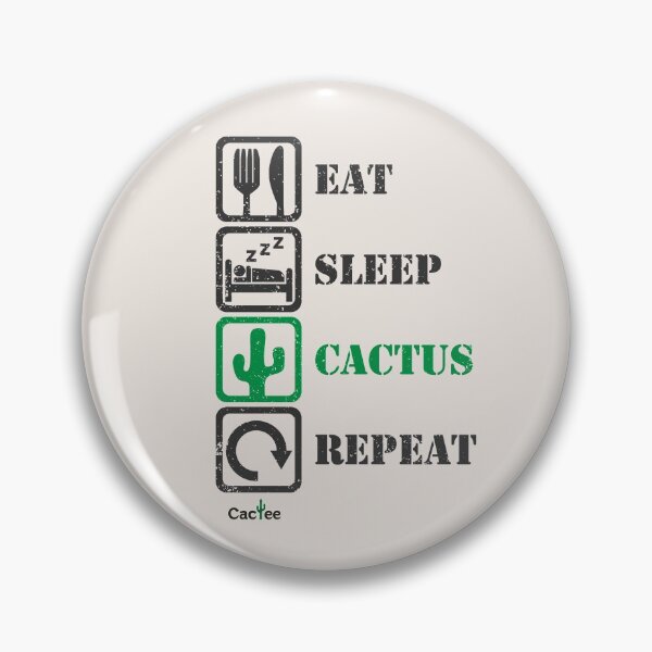 Item preview, Eat Sleep Cactus Repeat - Light designed and sold by Cactee.
