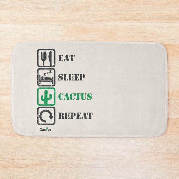 Item preview, Eat Sleep Cactus Repeat - Light designed and sold by Cactee.