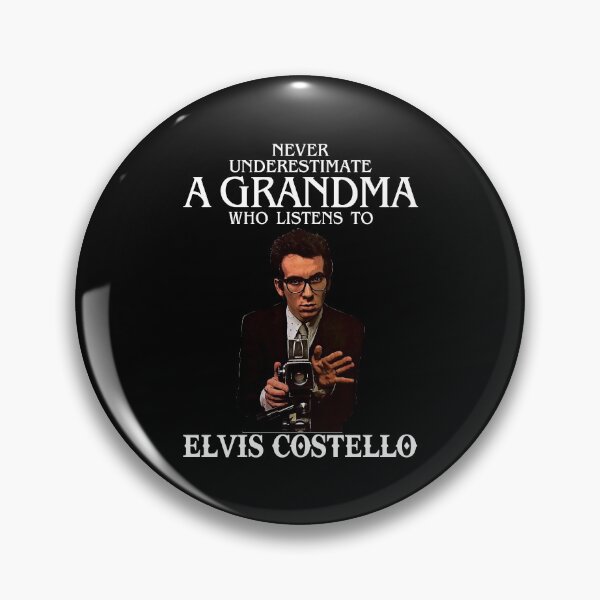 Item preview, Vintage Never Underestimate A Woman Who Listens to Elvis Costello designed and sold by MohammedWard.