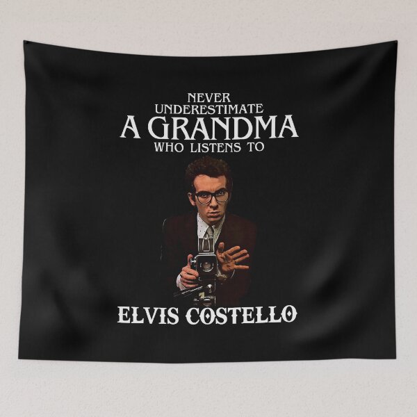 Item preview, Vintage Never Underestimate A Woman Who Listens to Elvis Costello designed and sold by MohammedWard.
