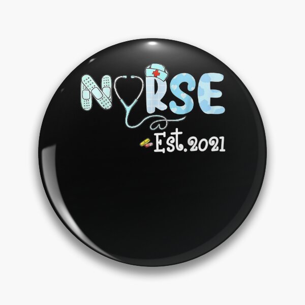 Item preview, Nurse Est 2021 Rn Nursing School Graduation Gift  designed and sold by mchargue12.