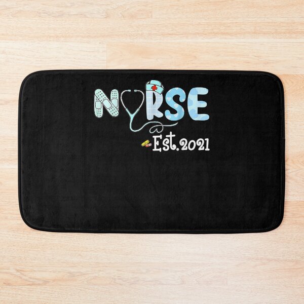 Item preview, Nurse Est 2021 Rn Nursing School Graduation Gift  designed and sold by mchargue12.