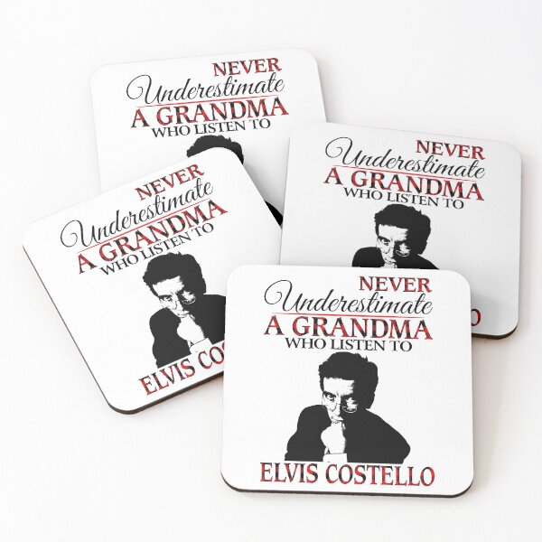Item preview, Never Underestimate a Grandma who listens to Elvis Costello designed and sold by MohammedWard.