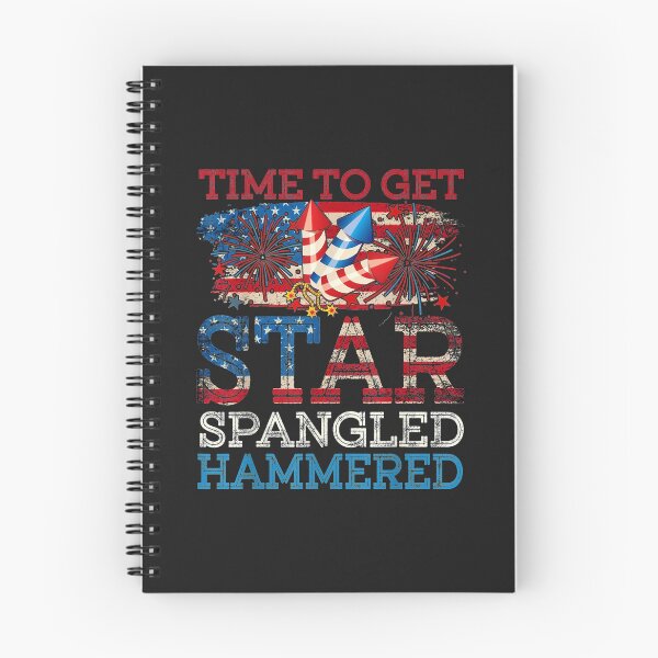 Item preview, Time Get Star Spangled Hammered Happy 4th Of July American designed and sold by cindykz32bon.