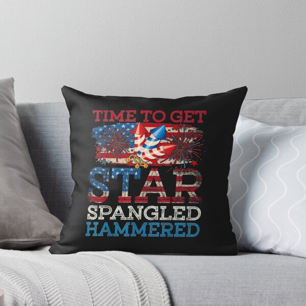 Item preview, Time Get Star Spangled Hammered Happy 4th Of July American designed and sold by cindykz32bon.