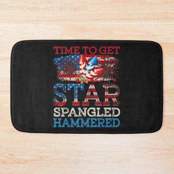 Item preview, Time Get Star Spangled Hammered Happy 4th Of July American designed and sold by cindykz32bon.