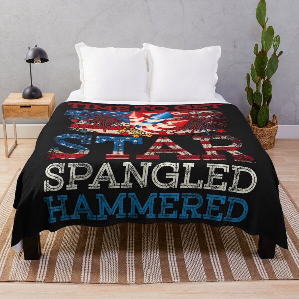 Item preview, Time Get Star Spangled Hammered Happy 4th Of July American designed and sold by cindykz32bon.