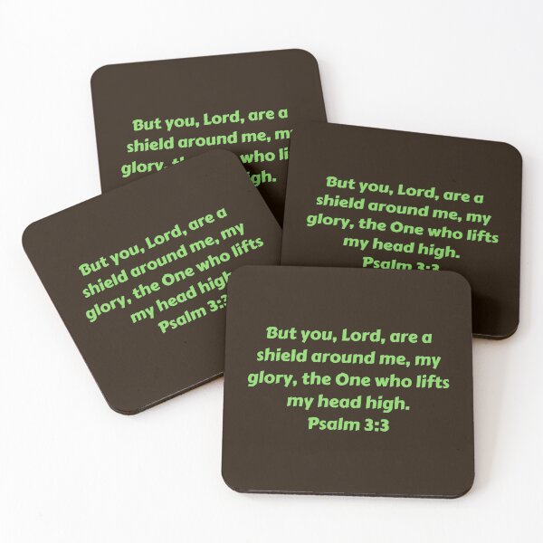 Artikelvorschau, Bible Verse Psalm 3:3 entworfen und verkauft von Prayingwarrior.