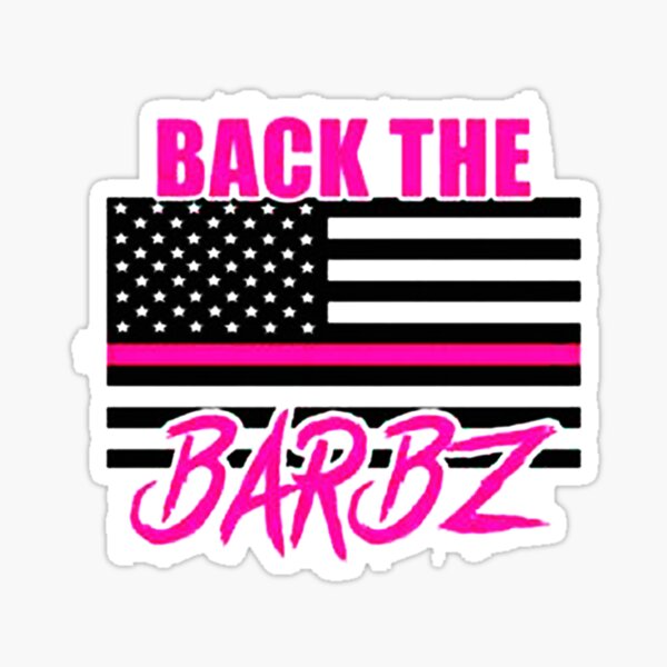 Back The Barbz Sticker