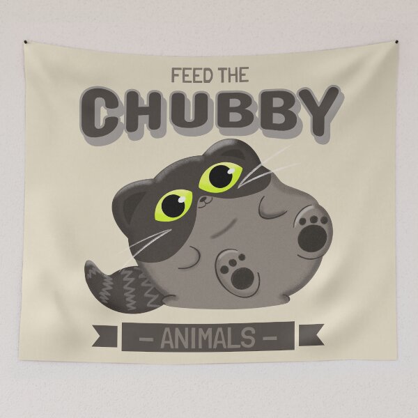 Item preview, Feed the Chubby Animals #1 designed and sold by Hypnotees.