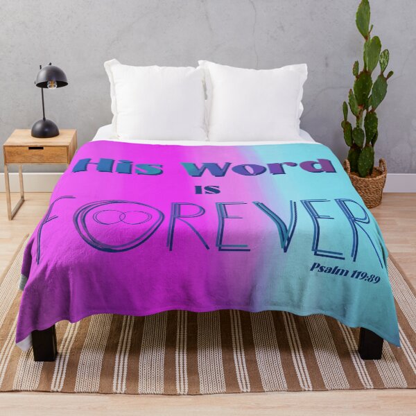 Item preview, His Word is forever designed and sold by kattealights.
