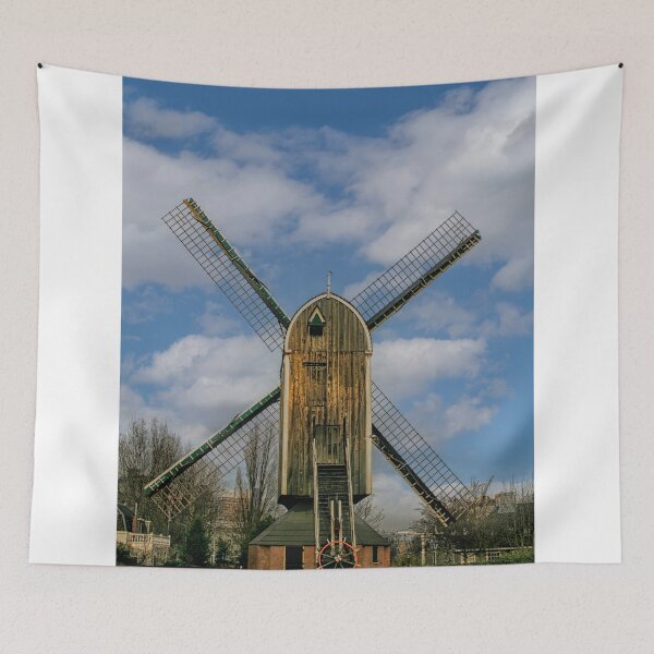 Item preview, Old wooden mill in Leiden,The Netherlands fom Rembrandt's time designed and sold by Photopat.