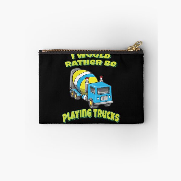 Item preview, I Would Rather Be Playing Trucks Cement Truck designed and sold by FiveNiches.