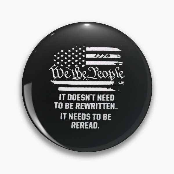 Item preview, Vintage American Flag It Needs To Be Reread We The People Premium designed and sold by cindykz32bon.