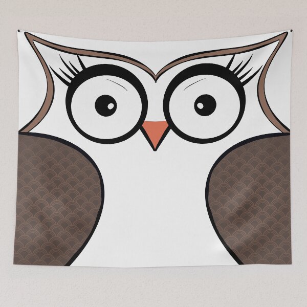 Item preview, Cute aesthetic hippie owl designed and sold by Tanuja  Sharma.