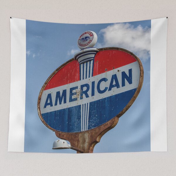 Item preview, Fifties vintage and rusty American sign  designed and sold by Photopat.