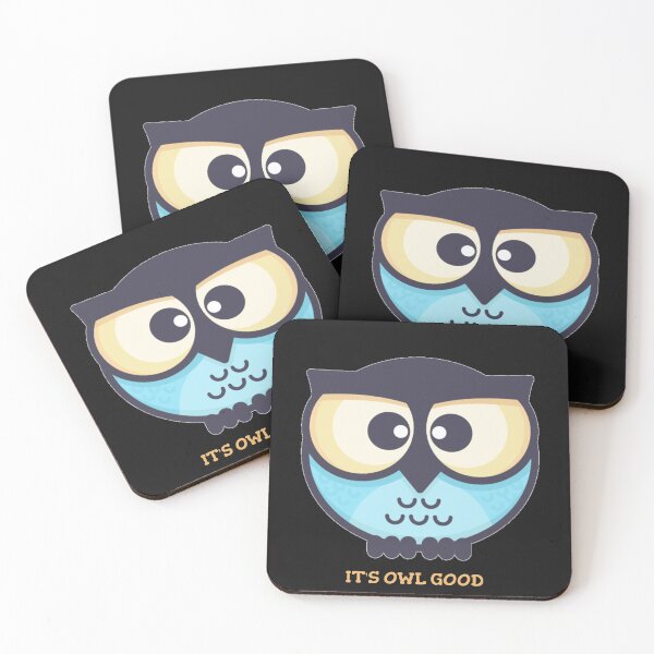 Item preview, IT'S OWL GOOD - CUTE OWL designed and sold by BadihanKhaled.